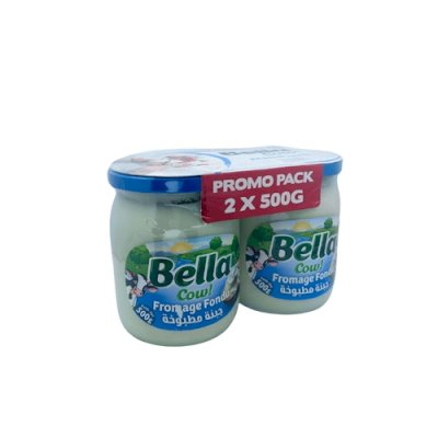 Bella Cow Fromage Fondu Promo Pack 2X500g